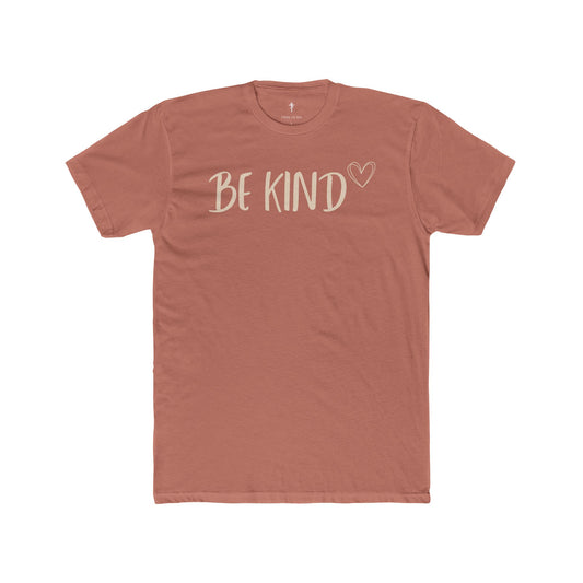 Be Kind T-Shirt — Women's/Men's Inspirational Graphic Tee with Heart