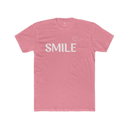 Smile T-Shirt — Minimal Heart Graphic Tee, Positive Message Shirt