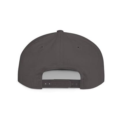 Chosen Flat Bill Snapback Hat — Bold Gothic Streetwear Cap