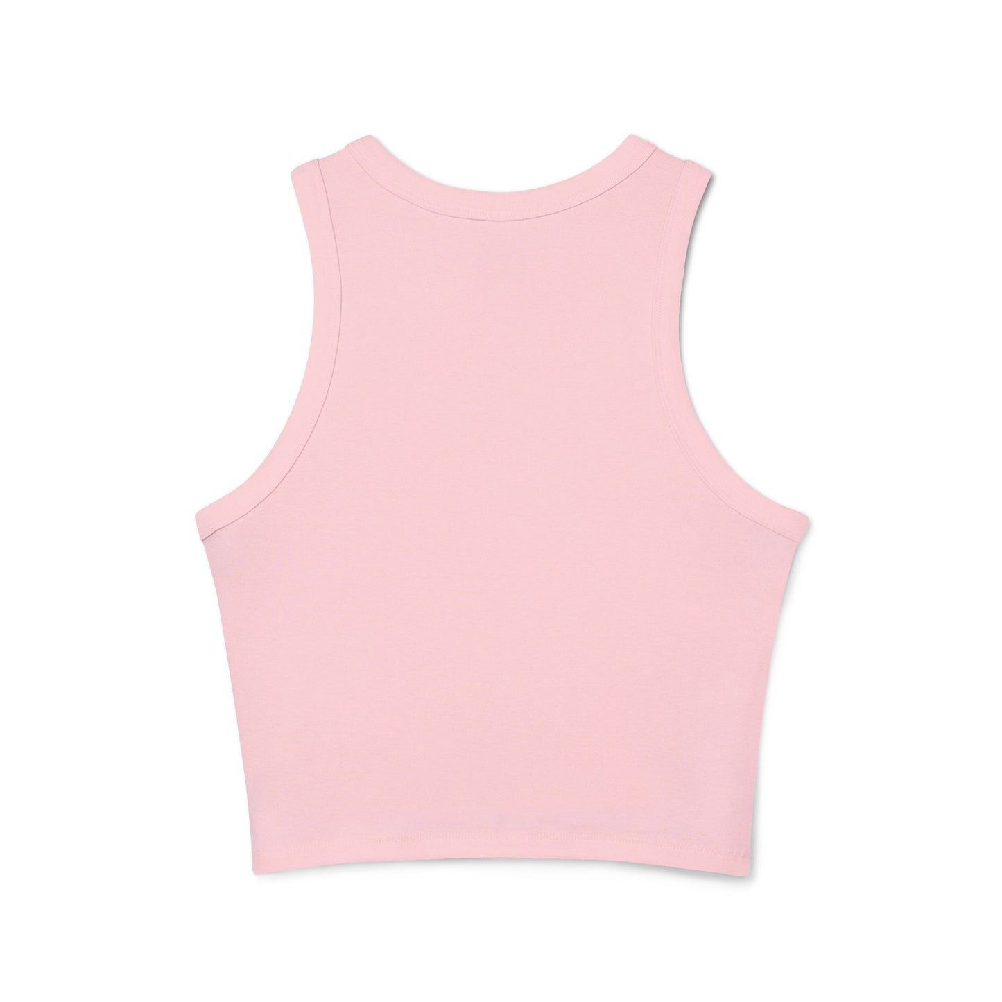 Locally Hated Racer Tank Top — Women's Micro Rib Cropped Tank