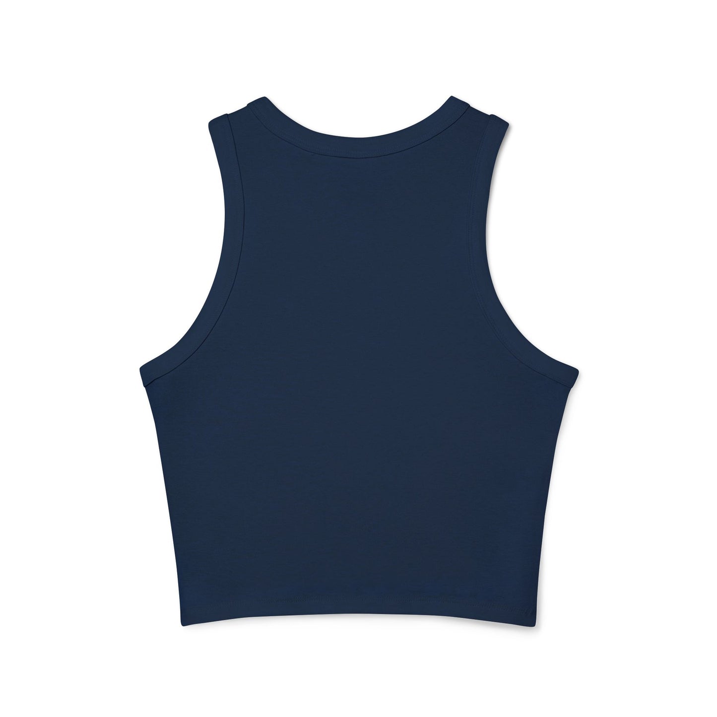 Locally Hated Racer Tank Top — Women's Micro Rib Cropped Tank