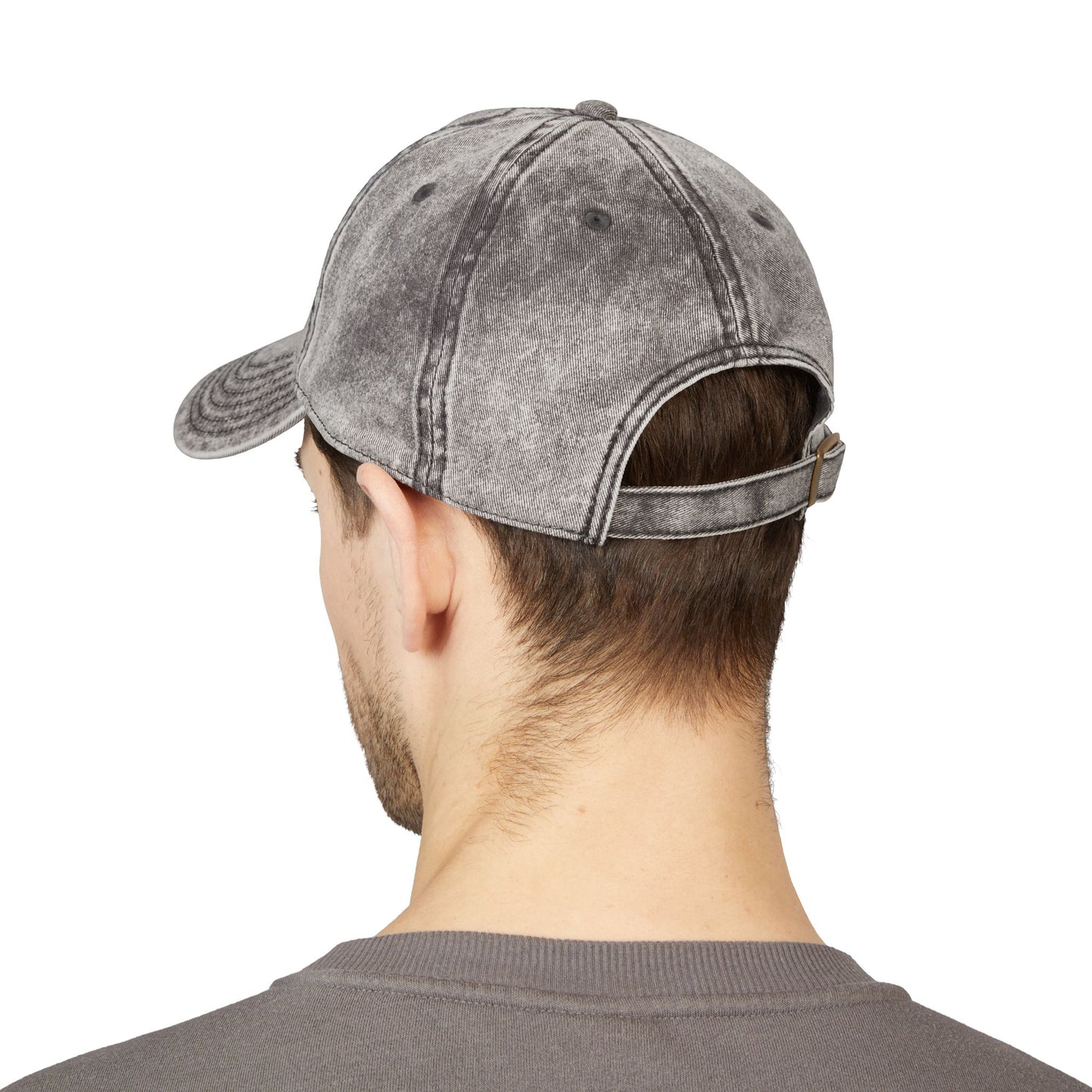 Forgiven Embroidered Vintage Cap — Washed Red Dad Hat