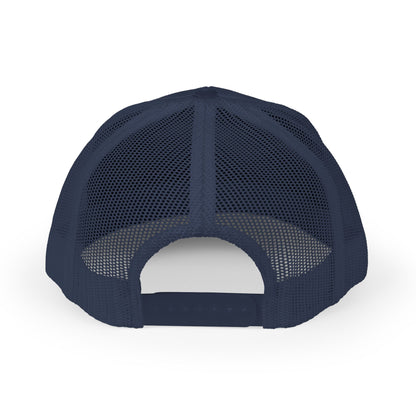Trucker Cap — "I Can't Afford To Be Here" Embroidered Snapback