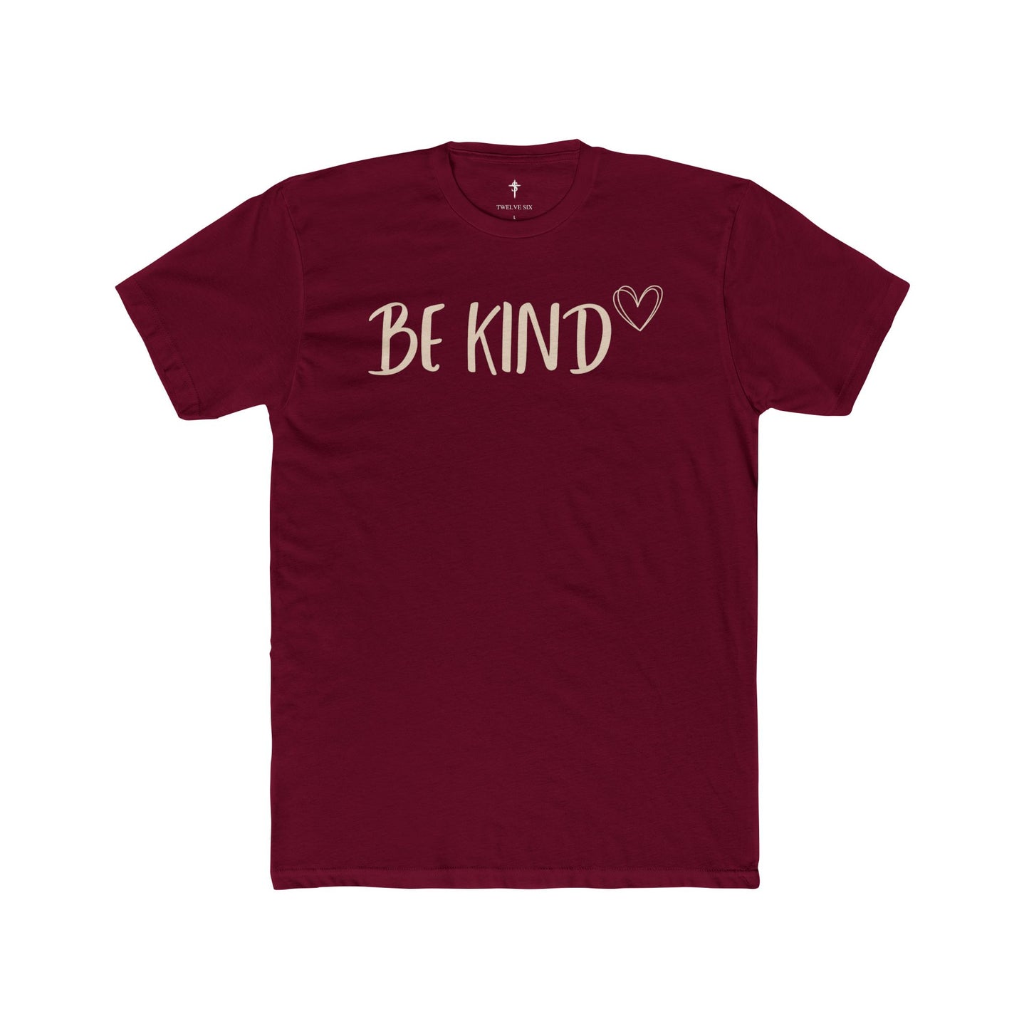 Be Kind T-Shirt — Women's/Men's Inspirational Graphic Tee with Heart