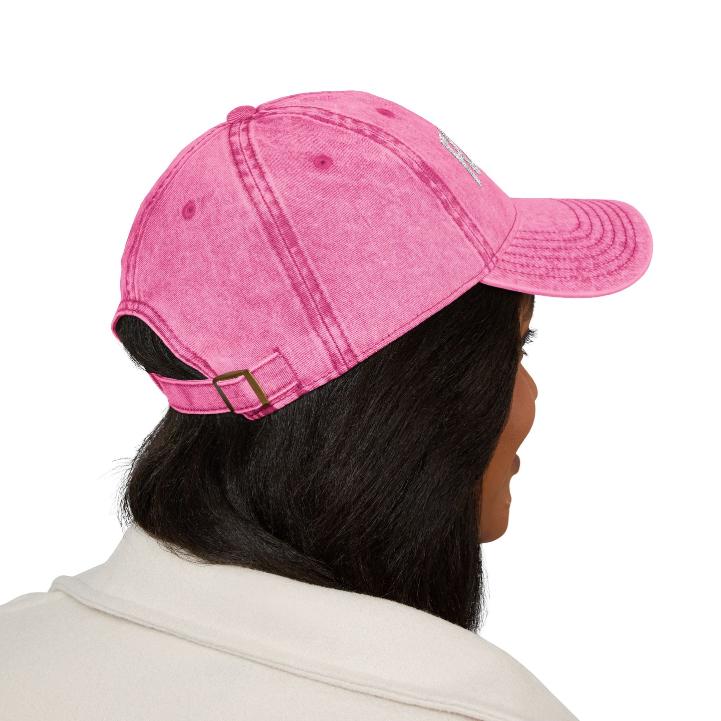 Forgiven Embroidered Vintage Cap — Washed Red Dad Hat