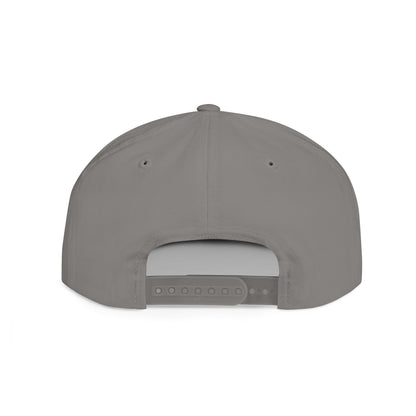 Chosen Flat Bill Snapback Hat — Bold Gothic Streetwear Cap