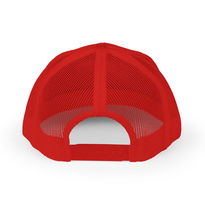 Trucker Cap — "I Can't Afford To Be Here" Embroidered Snapback