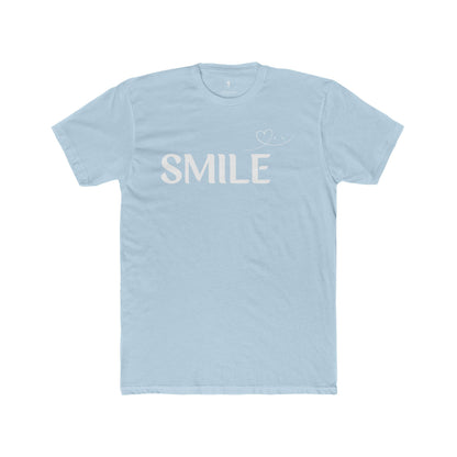 Smile T-Shirt — Minimal Heart Graphic Tee, Positive Message Shirt