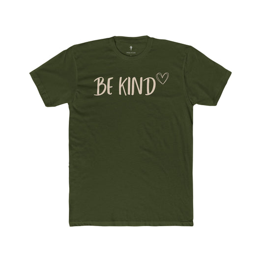 Be Kind T-Shirt — Women's/Men's Inspirational Graphic Tee with Heart