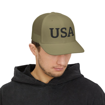 USA Trucker Cap – Classic Patriotic Snapback Hat