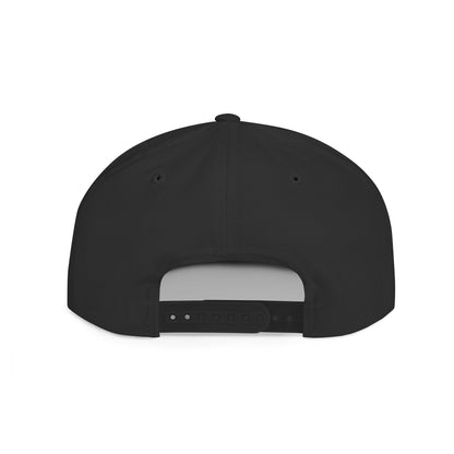 Chosen Flat Bill Snapback Hat — Bold Gothic Streetwear Cap