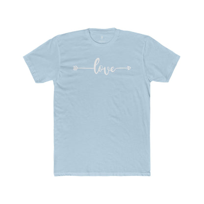 Love Arrow Tee — Women's Casual Rust Cotton Shirt