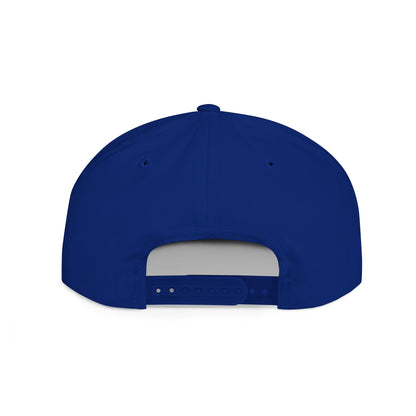 Chosen Flat Bill Snapback Hat — Bold Gothic Streetwear Cap