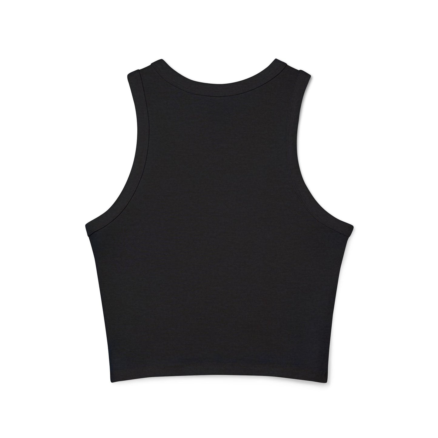 Locally Hated Racer Tank Top — Women's Micro Rib Cropped Tank