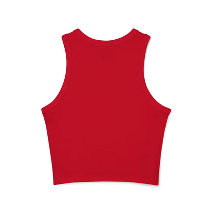 Locally Hated Racer Tank Top — Women's Micro Rib Cropped Tank