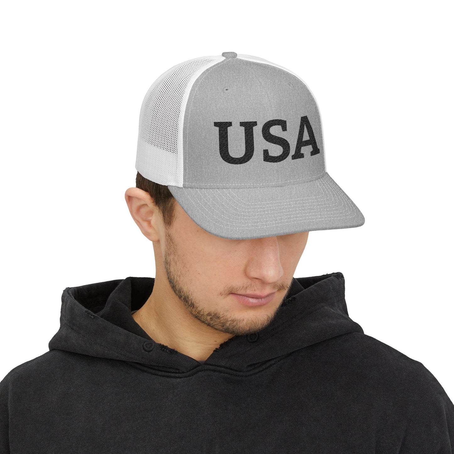USA Trucker Cap – Classic Patriotic Snapback Hat
