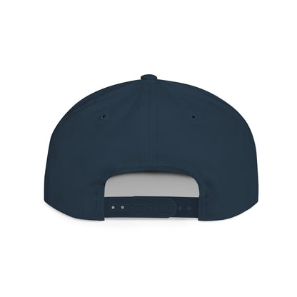 Chosen Flat Bill Snapback Hat — Bold Gothic Streetwear Cap