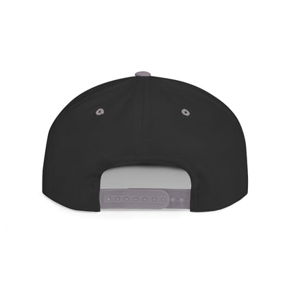 Snapback Hat — Bold Pink "USA" Embroidered Flat Bill Cap