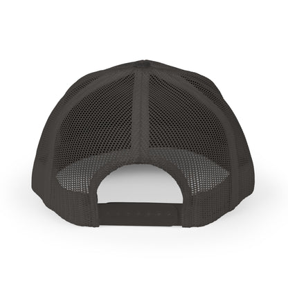 Trucker Cap — "I Can't Afford To Be Here" Embroidered Snapback