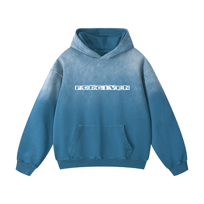 Forgiven - Heavyweight Sun Faded Oversized Hoodie