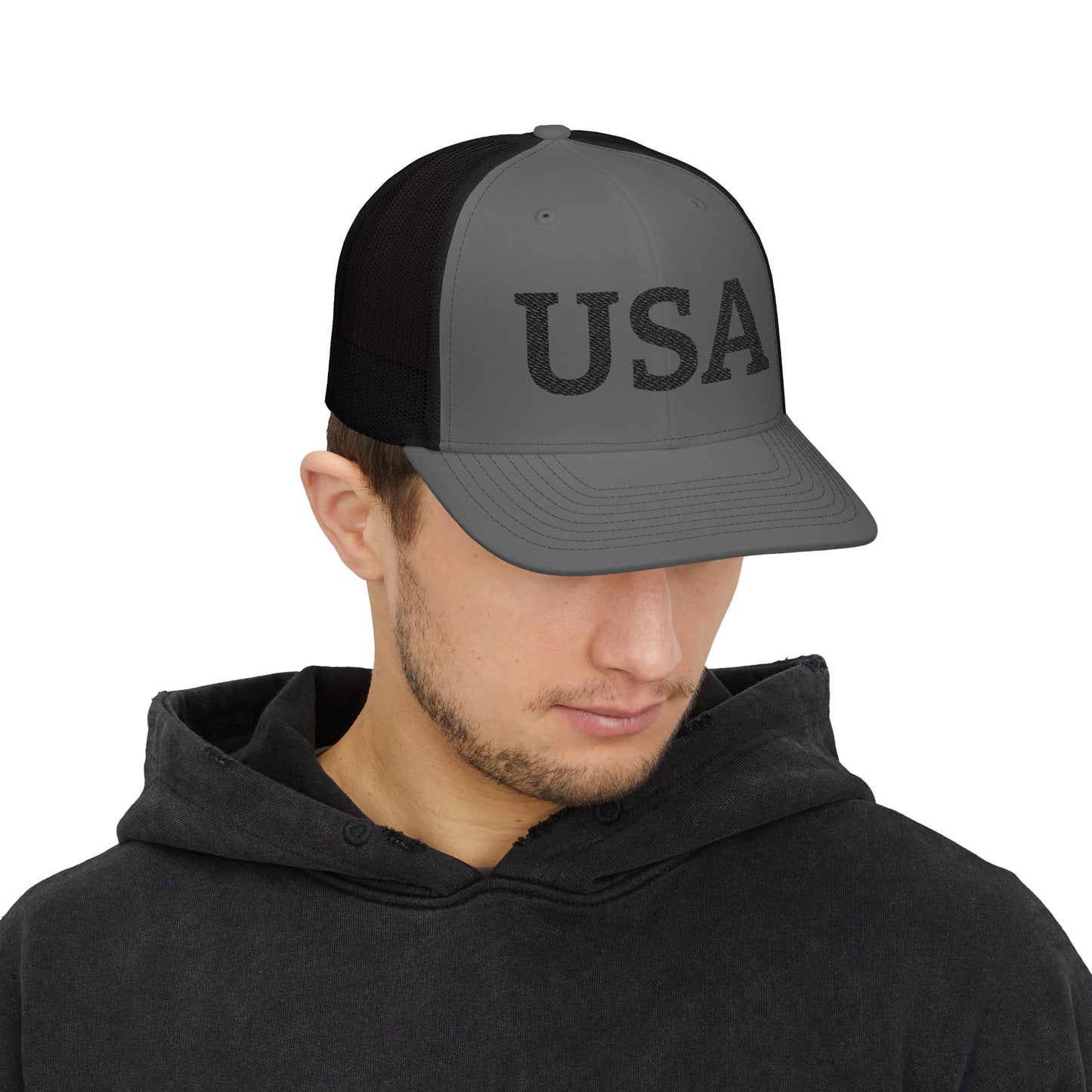 USA Trucker Cap – Classic Patriotic Snapback Hat
