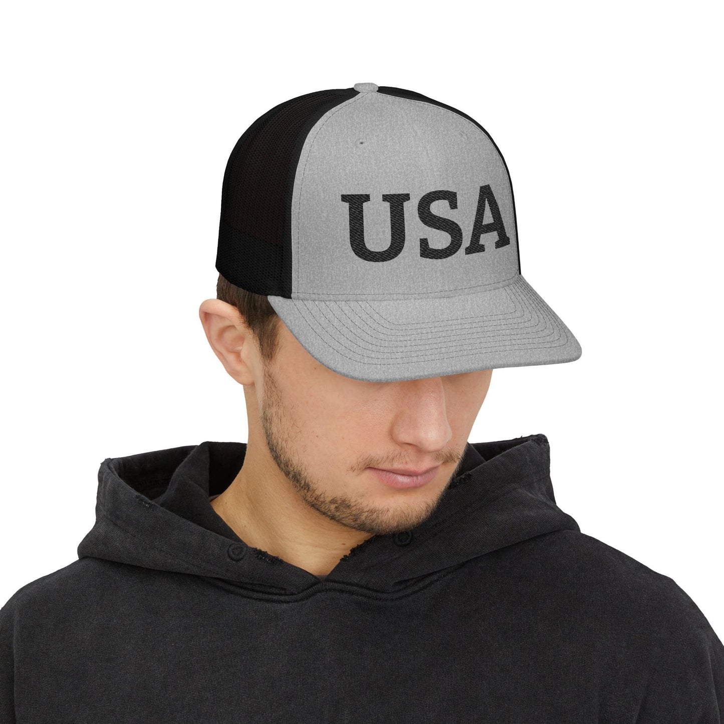 USA Trucker Cap – Classic Patriotic Snapback Hat