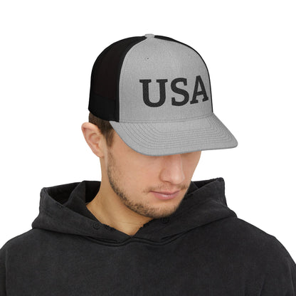 USA Trucker Cap – Classic Patriotic Snapback Hat