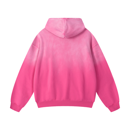 I Don't Chase Love - Heavyweight Sun Faded Oversized Hoodie